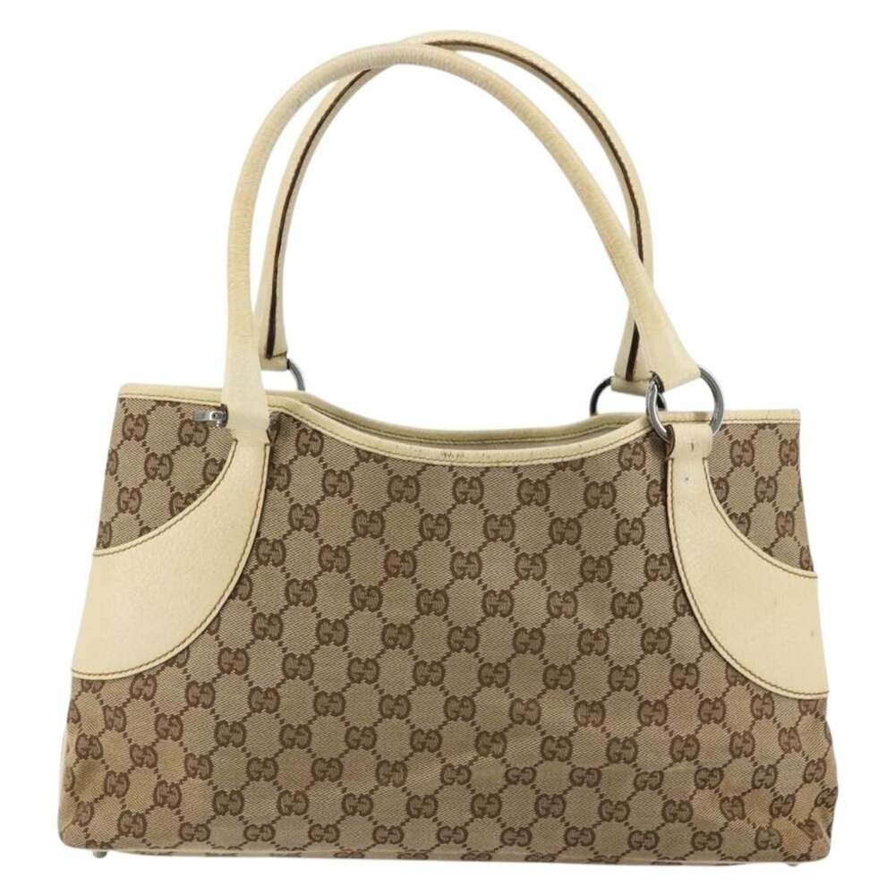 Gucci GG Canvas Tote Beige